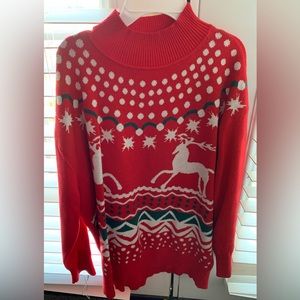 Good condition Girl’s Christmas sweater size M